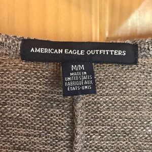 American Eagle Outfitters Sweaters - American Eagle Cardigan Sweater. Tan w/ charcoal. American Eagle Outfitters Sweaters - American Eagle Cardigan Sweater. Tan w/ charcoal.